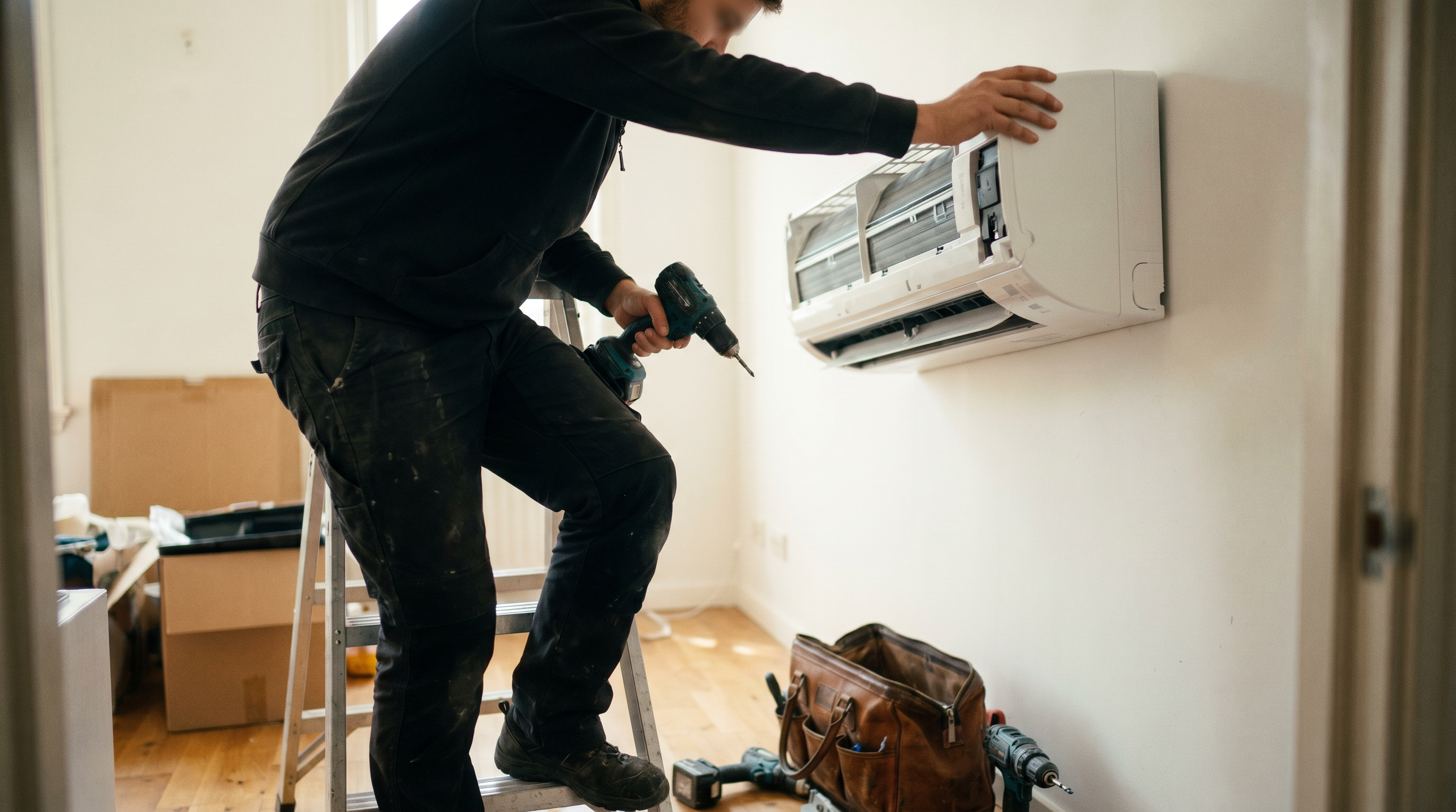 Air conditioning installation